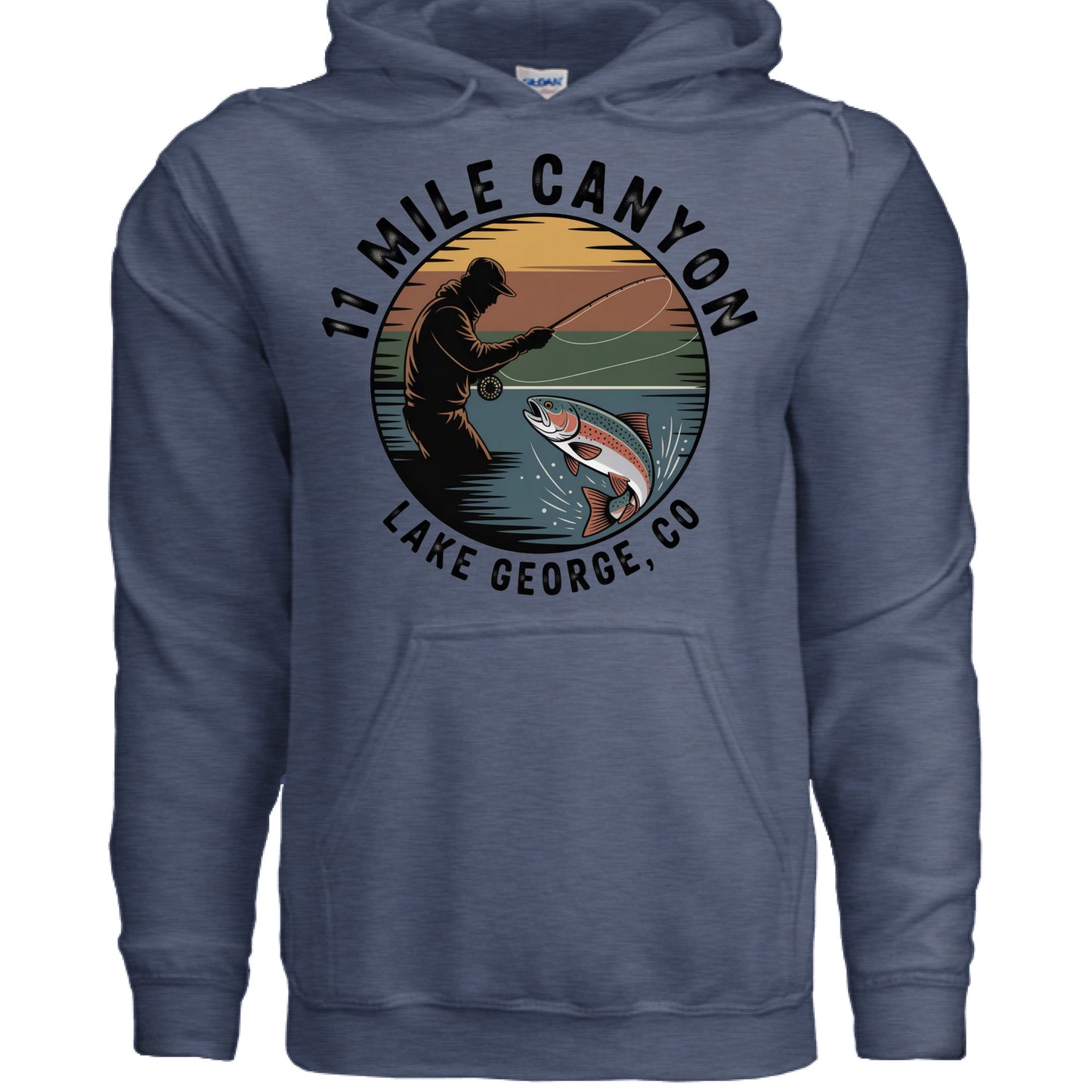 Heather Sport Dark Navy - FRONT