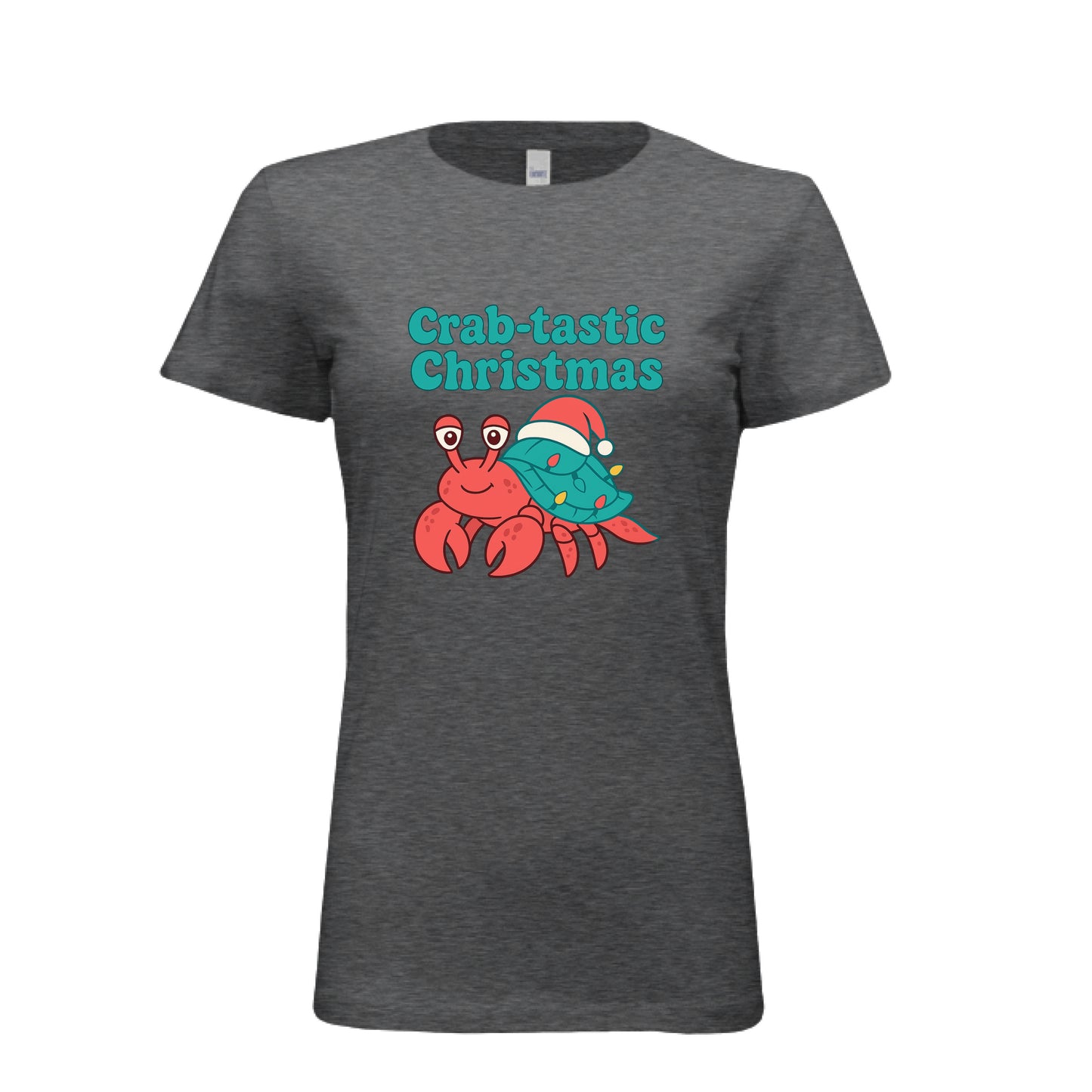 DRK GREY HEATHER - FRONT
